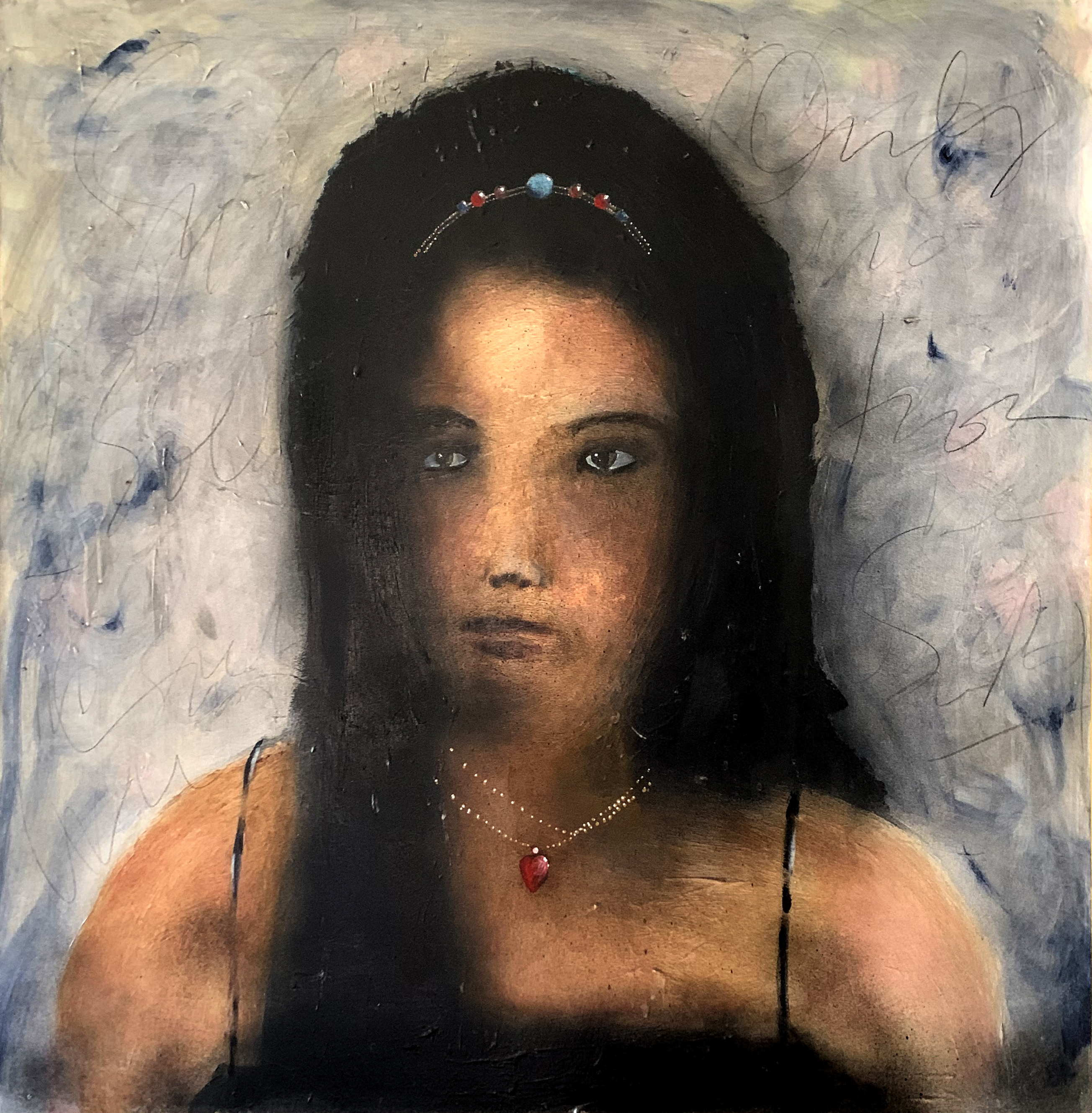 The girl with the blood heart